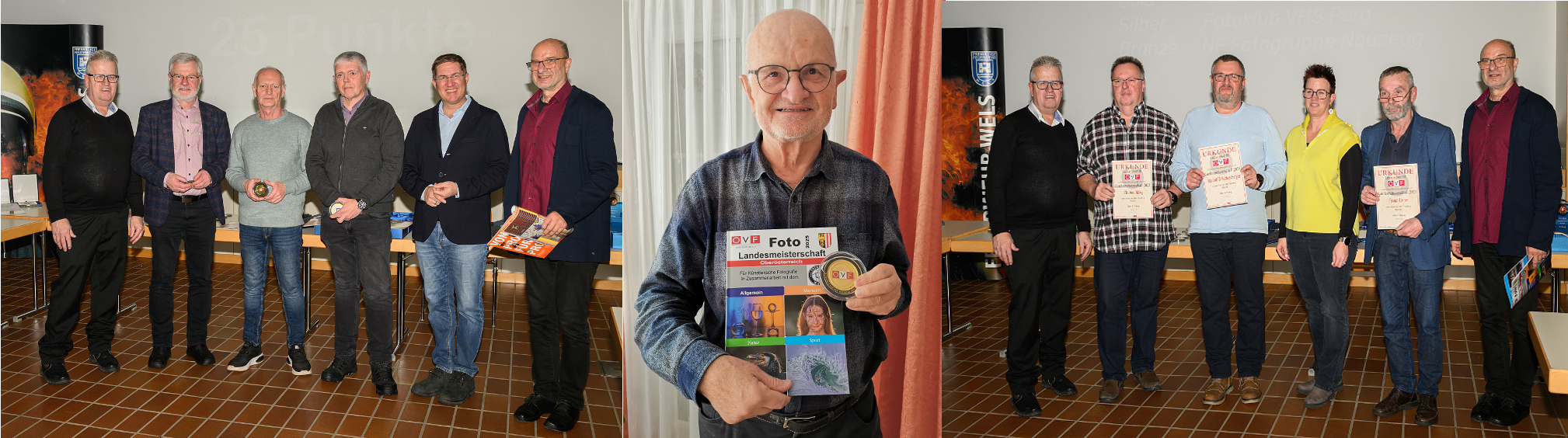 Siegerehrung ÖVF LM 2025 in Wels